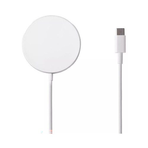 Cargador inalámbrico magnético color blanco, QILIVE.