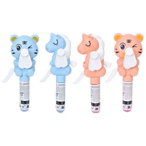Ventilador con burbujas de animalitos 30ml. ONE TWO FUN