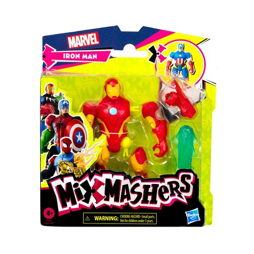 Figura de los vengadores personalizable con accesorios, surtido de heroes, MARVEL.
