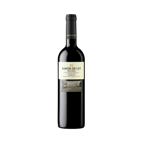 BARON DE LEY  Vino tinto reserva con D.O. Ca. Rioja BARON DE LEY botella de 75 cl.