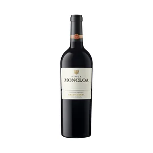 FINCA MONCLOA Vino tinto crianza con IGP Vinos de la Tierra de Cadiz botella de 75 cl.