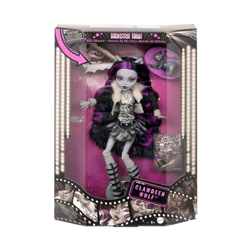 MONSTER HIGH Drama de Película Muñeca Clawdeen Wolf +6 Años
