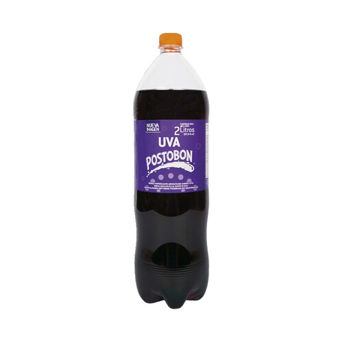 POSTOBON Bebida gaseosa de uva botella de 2 litros