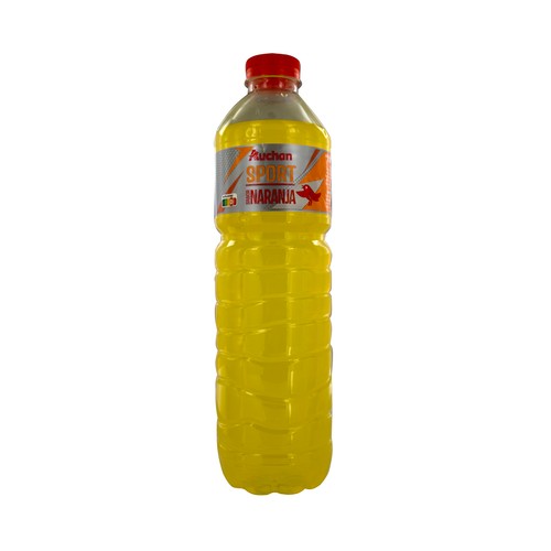 Bebida para deportistas sabor naranja PRODUCTO ALCAMPO, botella de 1,5 l.