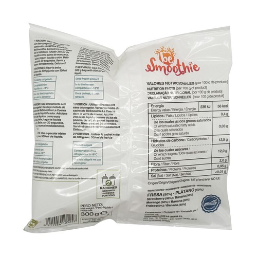 LA CUERVA Be Smoothie Energy 300 g.