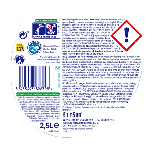 LA ANTIGUA LAVANDERA Detergente liquido para lavadora con aroma a Marsella floral 50 lavados.