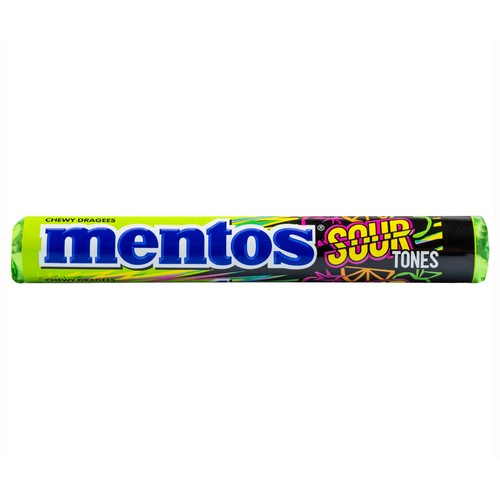 MENTOS Caramelos roll sour 38 g.