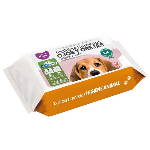 MY PUPPY Toallitas húmedas para perros 30 uds.