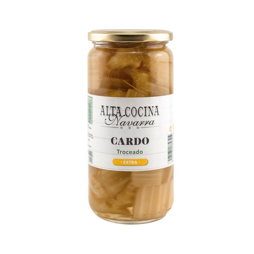 ALTA COCINA Cardo troceado al natural extra frasco de 400 g.