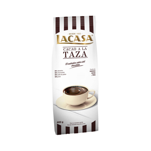 LACASA Cacao en polvo a la taza LACASA 400 g.
