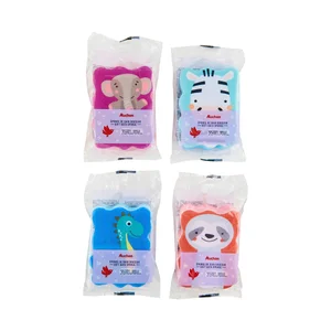 PRODUCTO ALCAMPO Esponja suave con divertidos dibujos, para todo tipo de pieles.