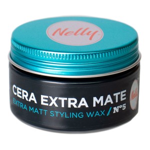 NELLY Nº 5 Cera fijadora con textura tipo "pomada", acabado extra mate y fijación fuerte (5) 100 ml.