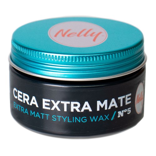 NELLY Nº 5 Cera fijadora con textura tipo "pomada", acabado extra mate y fijación fuerte (5) 100 ml.