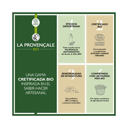 LA PROVENÇALE Crema anti-edad con aceite de oliva bio D.O. La Provenza LA PROVENÇALE Bio 50 ml.