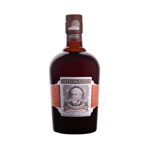 DIPLOMÁTICO Mantuano Ron extra añejo elaborado en Venezuela botella 70 cl.