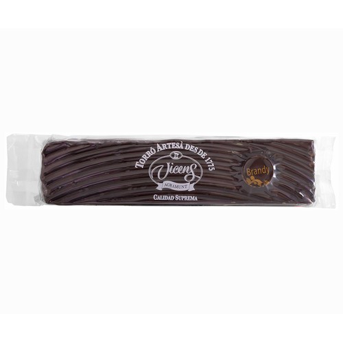 VICENS Turrón artesano de trufa al brandy 300 g.