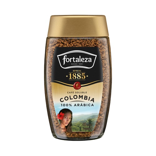 FORTALEZA Café soluble Colombia 100 % Arábica 100 g.