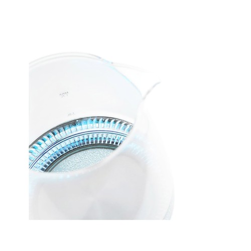 Hervidor de cristal QILIVE, capacidad 1.7L, luz Led, 2200W.