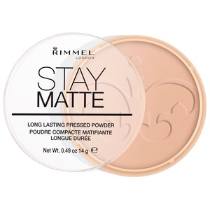 RIMMEL Stay matte tono 005 Silky Beige Polvos compactos matificantes de larga duración