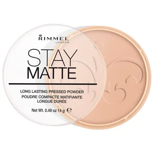 RIMMEL Stay matte tono 005 Silky Beige Polvos compactos matificantes de larga duración
