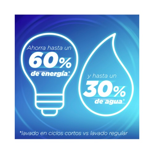 SKIP Detergente líquido eficacia express, especial ciclos cortos 54 lavados.