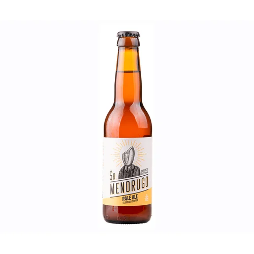 Cerveza de frambuesa 33 cl.
