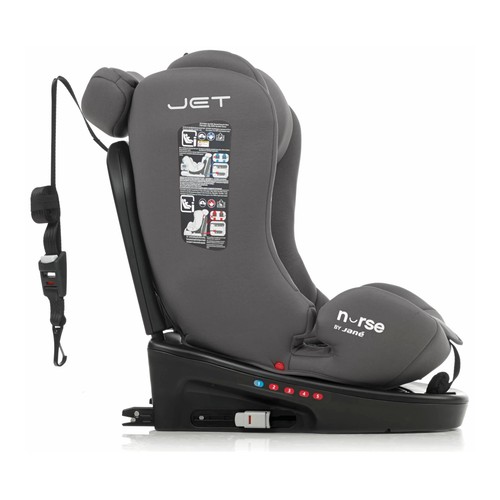 Silla auto NURSE 40-150 JET SIZE ISOFIX, giratoria, evolutiva.