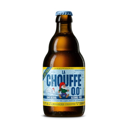 CHOUFFE Cerveza  0,4% en botella 33 cl