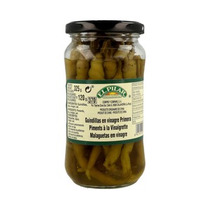 Imagen de EL PILAR Guindillas en vinagre EL PILAR, 120 g.