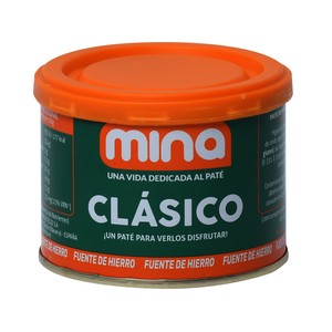 Paté de hígado de cerdo lata de 200 g.