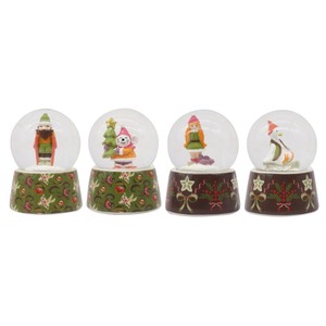 Imagen de Bola de Nieve 45mm Tyrol, estilo Alpino 23x25x19cm modelos surtidos, ACTUEL