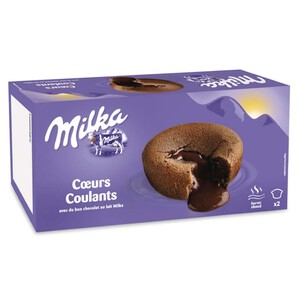 Imagen de MILKA Coulant chocolate 2x90 g.