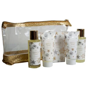 GIRL POWER Grace chic Neceser con productos para el cuidado y la higiene personal.