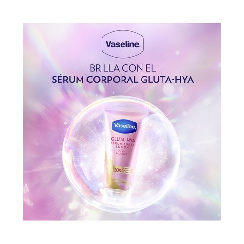 VASELINE Gluta-hya Sérum corporal hidratante que combate la piel apagada, dejándola luminosa 200 ml.
