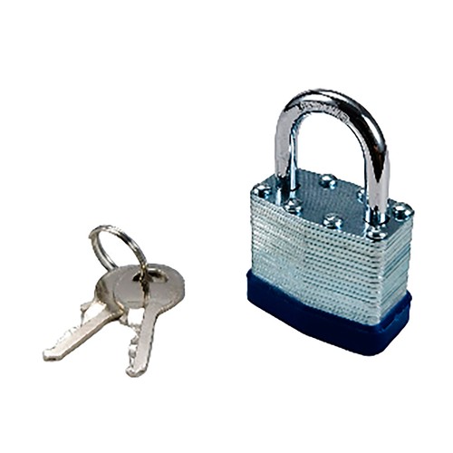 Candado de Latón de 40 mm, seguridad 7, ALCAMPO.