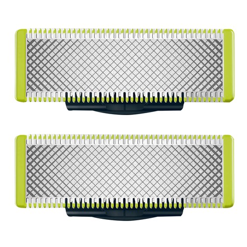Set de 2 recambios de cuchilla de afeitadora eléctrica PHILIPS ONEBLADE QP220/55.