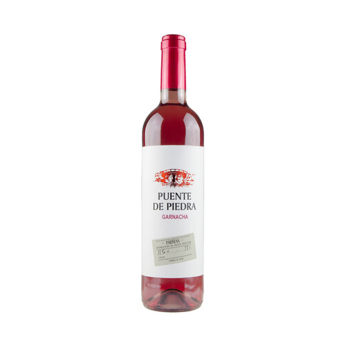 PUENTE DE PIEDRA Vino rosado con D.O.P Cariñena botella de 75 cl.