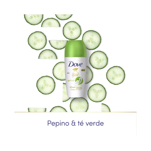 DOVE Advanced care go fresh Desodorante roll on para mujer antitranspirante hasta 72 horas 50 ml.
