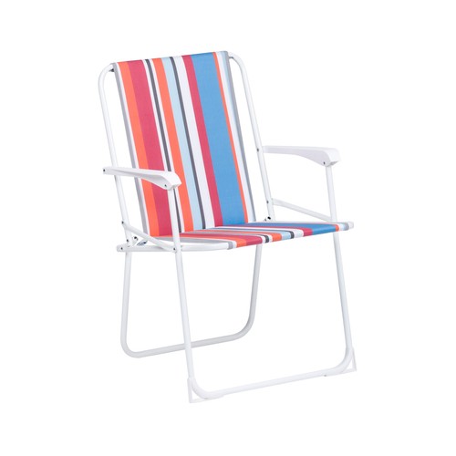 Sillón fijo plegable con respaldo alto y acolchado de 2 cm, ALCO