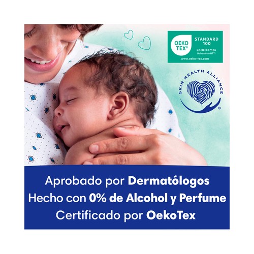 DODOT Pure calma & protege Toallitas húmedas para bebé con aloe vera 3 x 46 uds.