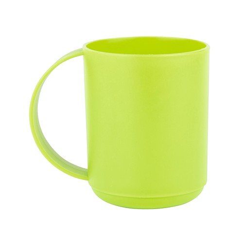 Taza de plástico de 0,8 litros de capacidad, colores surtidos, MENAJE.