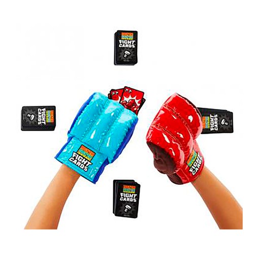 Juego de cartas de lucha Fight Cards, 2 guantes incluidos, MATTEL.