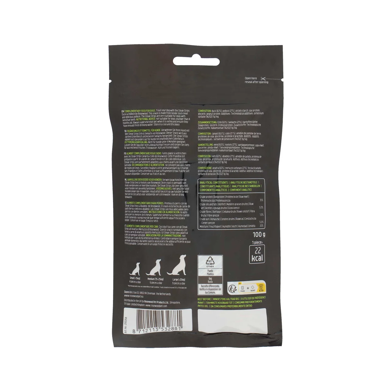 Steak Filete de pato 100 g.
