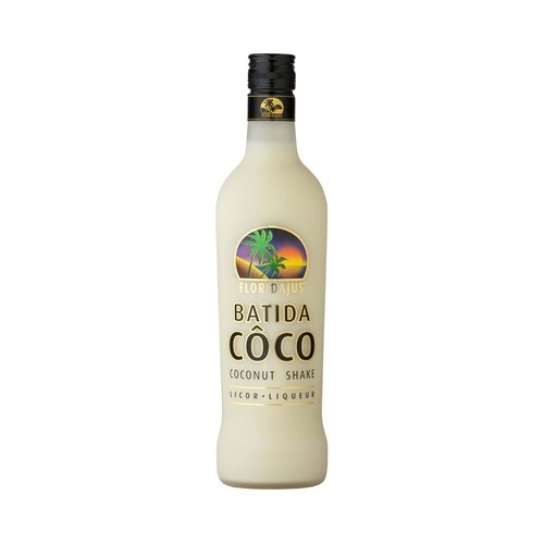 FLORIDAJUS Licor de batida de coco botella 70 cl.