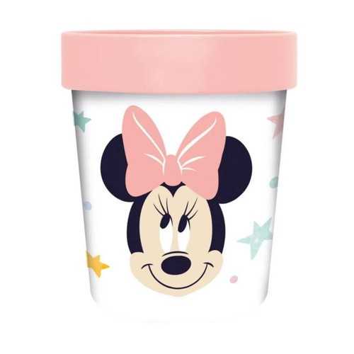 Vaso para bebé rosa 260ml de MINNIE MOUSE.