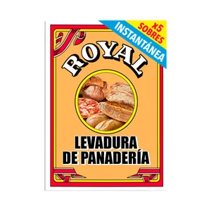 ROYAL Preparado en polvo con gasificantes para hornear pan 27,5 gr.