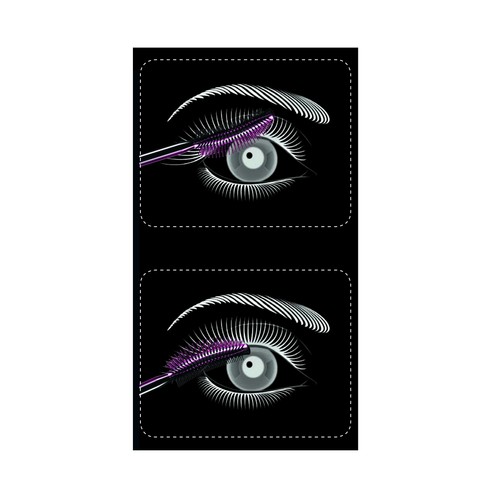 MAYBELLINE Lash Sensational Tono 01 Máscara de pestañas resistente al agua con cepillo revelador.
