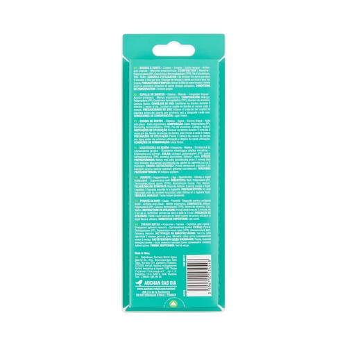 PRODUCTO ALCAMPO Classic Cepillos de dientes con filamentos blandos 4 uds.