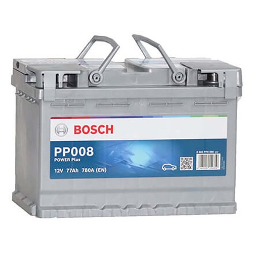 Batería de coche 77AH, arranque 780A, 12V,BOSCH.