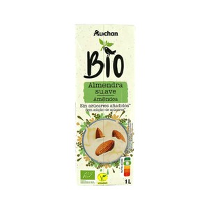 ALCAMPO ECOLÓGICO Bebida de almendras ecológica sabor suave 1 l.